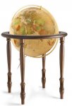 MAPPAMONDO 15- CM.50 BASE legno LUMINOSO